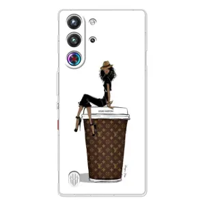 Чохли Луі Вітон для ZTE Nubia RedMagic 10 Pro (AlphaPrint - LOUIS VUITTON) (кава LOUIS VUITTON)