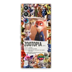 Чохол Зоотрополіс на ZTE Nubia RedMagic 10 Pro (Постер Зоотрополіс)