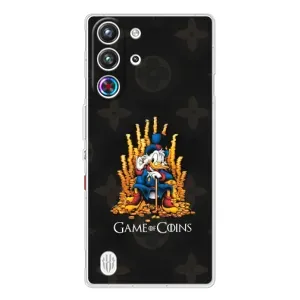 Чехли для ZTE Nubia RedMagic 10 Pro - Скрудж МакДак Louis Vuitton (PREMIUMPrint) (Король грошей)