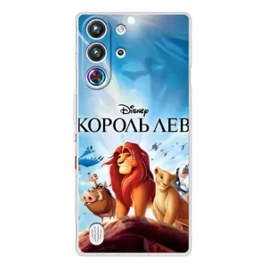 Чохол Король лев на ZTE Нyбiя РedМаgіc 10 Про (Постер Король Лев)
