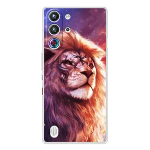Чохол з картинкою ЛЕВ для ZTE Nubia RedMagic 10 Pro (VPrint) (Красочний Лев)