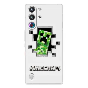 Чохол Майнкрафт на ZTE Nubia RedMagic 10 Pro (AlphaPrint) Minecraft (кріпер Майнкрафт)