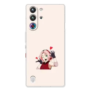 Чохли Персонажі Аніме Наруто для ZTE Nubia RedMagic 10 Pro (AlphaPrint) (Лайк Сакура)