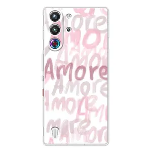 Чохол з розовим принтом для ZTE Nubia RedMagic 10 Pro (Аморе любов)