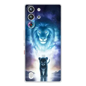 Чохол з картинкою ЛЕВ для ZTE Nubia RedMagic 10 Pro (VPrint) (Маленький лев)