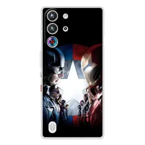 Чохли з героями Марвел ZTE Nubia RedMagic 10 Pro (VPrint) (Марвел стайл)