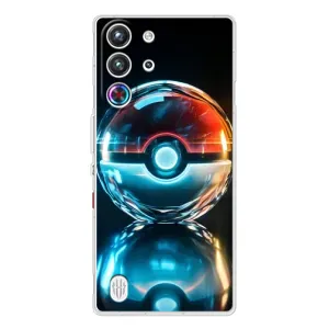 Чохол з Пікачу на ZTE Nubia RedMagic 10 Pro (М'яч Пікачу)