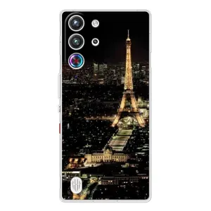Чохол Ейфелева Вежа ZTE Nubia RedMagic 10 Pro - (AlphaPrint) (Нічний Париж)