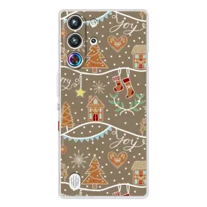 Новорічні, Святкові Чохли для ZTE Nubia RedMagic 10 Pro - 2024 год (Новорічні пряники)