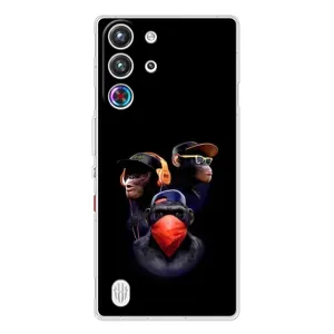 Чохол з Мавпами ZTE Nubia RedMagic 10 Pro - (AlphaPrint) (Три мавпи)