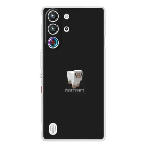 Чохол Майнкрафт на ZTE Nubia RedMagic 10 Pro (AlphaPrint) Minecraft (Овечка Майнкрафт)