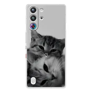 Чохол з малюнком кіт на ZTE Nubia RedMagic 10 Pro (Пара котів)