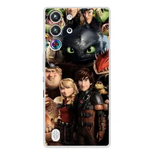 Чохол як приборкати дракона на ZTE Nubia RedMagic 10 Pro (Персонажі дракона)