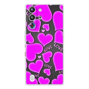 Чехлы для любимой на ZTE Нyбiя РedМаgіc 10 Про (VPrint) (Pink hearts)