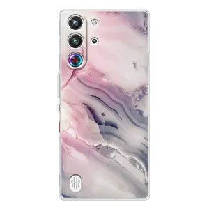 Мраморний чехол на ZTE Nubia RedMagic 10 Pro (VPrint) (Пурпурний Мрамор)