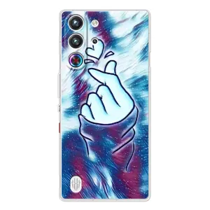 Чохол з принтом для ZTE Nubia RedMagic 10 Pro (AlphaPrint - Знак сердечка)