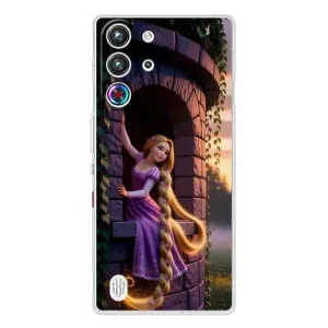Чохол Рапунцель для ZTE Nubia RedMagic 10 Pro (Рапунцель на вежі)