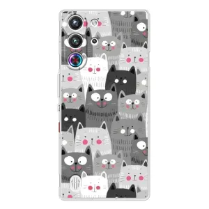 Чохли з Котиками для ZTE Nubia RedMagic 10 Pro (VPrint) (Мальовані котики)