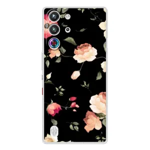 Чохли з квітами для ZTE Nubia RedMagic 10 Pro (VPrint) (Трояндочки)
