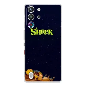 Чохол з мультфільмом Шрек на ZTE Nubia RedMagic 10 Pro (Відпочиваючий Шрек)
