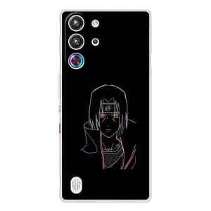 Чохли на тему: Ітачи Учіха для ZTE Nubia RedMagic 10 Pro (AlphaPrint) (силует Ітачі)