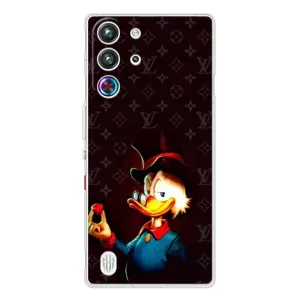 Чехли для ZTE Nubia RedMagic 10 Pro - Скрудж МакДак Louis Vuitton (PREMIUMPrint) (Скрудж з ботліантом)