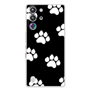 Чохли з собаками для ZTE Nubia RedMagic 10 Pro (VPrint) (Сліди собаки)