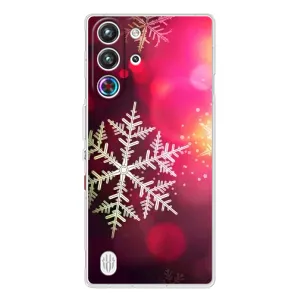 Новорічні Чохли для ZTE Нyбiя РedМаgіc 10 Про (VPrint) (Сніжинка)