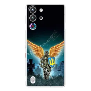Чехлы с картинкой ЗСУ для ZTE Nubia RedMagic 10 Pro (AlphaPrint) (Солдат ЗСУ)