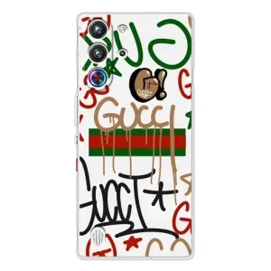 Бренднові Чохли для ZTE Nubia RedMagic 10 Pro - (PREMIUMPrint) (Стиль GUUCI)