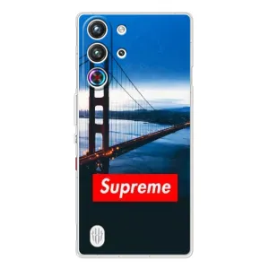 Чеохол для ZTE Nubia RedMagic 10 Pro з картинкою Supreme (AlphaPrint) (Стиль Supreme)