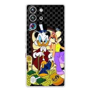 Чехли для ZTE Nubia RedMagic 10 Pro - Скрудж МакДак Louis Vuitton (PREMIUMPrint) (Стильна Утка)