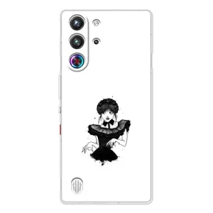 Чохли Венсдей на ZTE Nubia RedMagic 10 Pro Уенсдей (AlphaPrint) (танець Венздей)