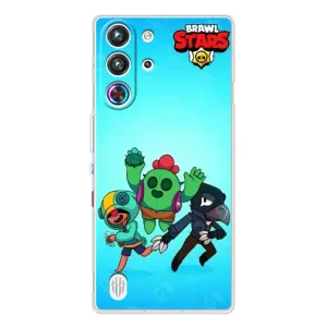 Чехлы Brawl Stars для ZTE Nubia RedMagic 10 Pro (AlphaPrint) (Тріо героїв)