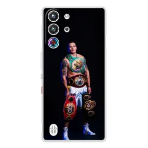 Чохол з картинкою Олександр Усик для ZTE Nubia RedMagic 10 Pro (Усик з поясами)