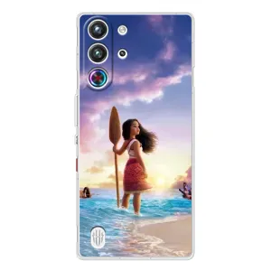 Чохол з мультфільмом Ваяна ZTE Nubia RedMagic 10 Pro (Моана з веслом)