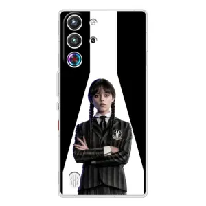 Чохли Венсдей на ZTE Nubia RedMagic 10 Pro Уенсдей (AlphaPrint) (W-Wednesday)