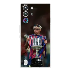 Чохол з футболістом Ламін Ямаль ZTE Nubia RedMagic 10 Pro (Ямаль з кубком)