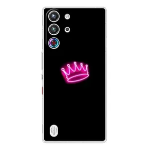Чохол з Короною ZTE Нyбiя РedМаgіc 10 Про - (AlphaPrint) (Яскрава корона)