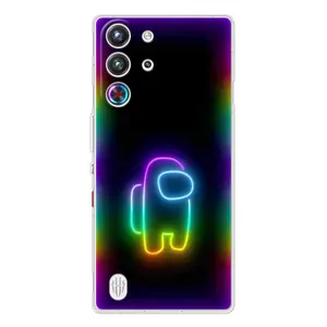 Чохли Амонг Ас для ZTE Nubia RedMagic 10 Pro (AlphaPrint) (Яскравий скін)