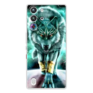 Захисні чохли для ZTE Нyбiя РedМаgіc 10 Про (AlphaPrint) (ХІТ продаж) ВОВК (Яскравий вовк)
