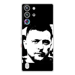 Чохол для ZTE Nubia RedMagic 10 Pro (AlphaPrint - с принтом Зеленського) (Зеленский АРТ)