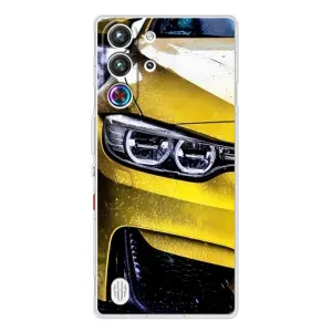 Чохли з Машинами на ZTE Нyбiя РedМаgіc 10 Про (VPrint) (Жовта машина)