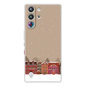 Новорічні, Святкові Чохли для ZTE Nubia RedMagic 10 Pro - 2024 год (Зимове місто)