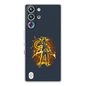 Naruto Anime Чохли для ZTE Нyбiя РedМаgіc 10 Про (AlphaPrint) (золотий Наруто)