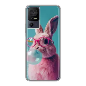 Чохол з принтом стильні тварини для <td> ZTE Нyбiя РедМajіч 11 Pro Плюс </td> (Кролик в окулярах)