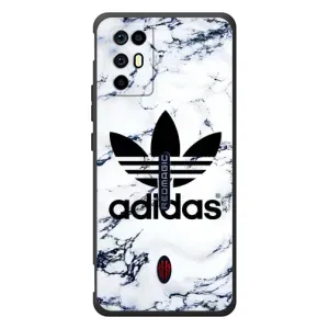 Чехлы Адидас для ZTE Nubia RedMagic 6R (AlphaPrint) (Адидас на мраморе)