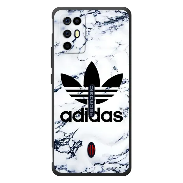 Чехол с принтом «Адидас на мраморе» для ZTE Nubia RedMagic 6R