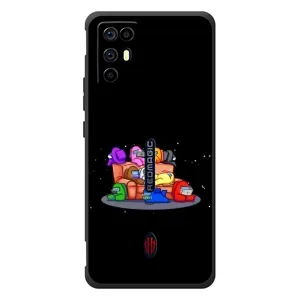 Чехол Амонг Ас для ZTE Nubia RedMagic 6R (AlphaPrint) (Амонг-ас)