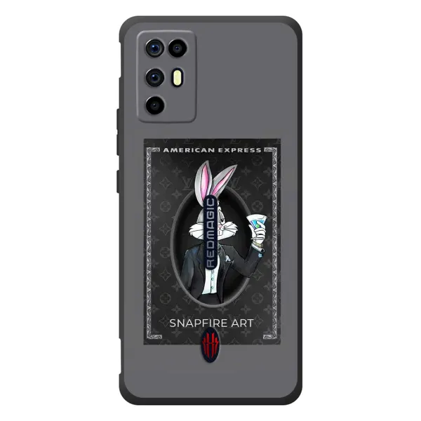Чехол с принтом «Бакс Бани LV» для ZTE Nubia RedMagic 6R
